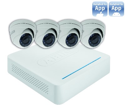 ABUS_analog_overvaagning_med_dome_kameraer