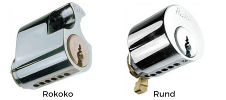 Rokoko og rund cylinder